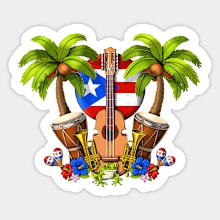 Puerto Rico Culture Sticker